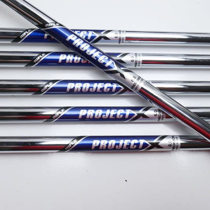 Used Titleist T100 2023 Iron Set / 5 - PW / Stiff Flex / Left-Handed