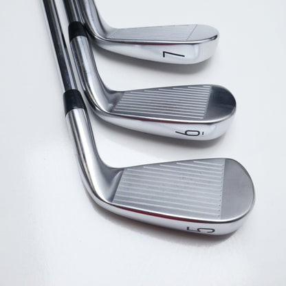 Used Titleist T100 2023 Iron Set / 5 - PW / Stiff Flex / Left-Handed