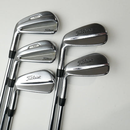 Used Titleist T100 & 620 MB Combo Iron Set / 5 - 9 IRON / X-Stiff / Left-Handed
