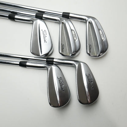 Used Titleist T100 & 620 MB Combo Iron Set / 5 - 9 IRON / X-Stiff / Left-Handed