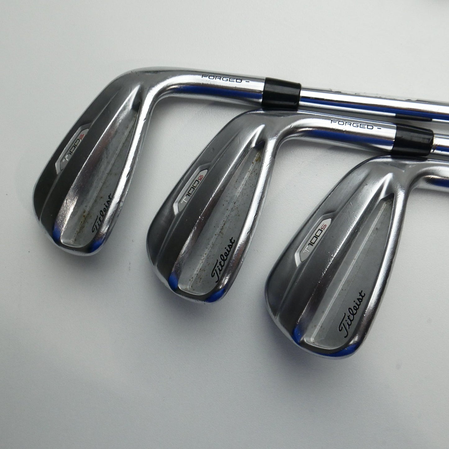 Used Titleist T100S 2021 Iron Set / 4 - PW / Stiff Flex