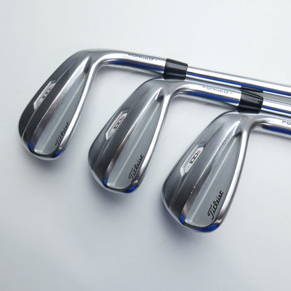Used Titleist T100S 2021 Iron Set / 4 - PW / Stiff Flex