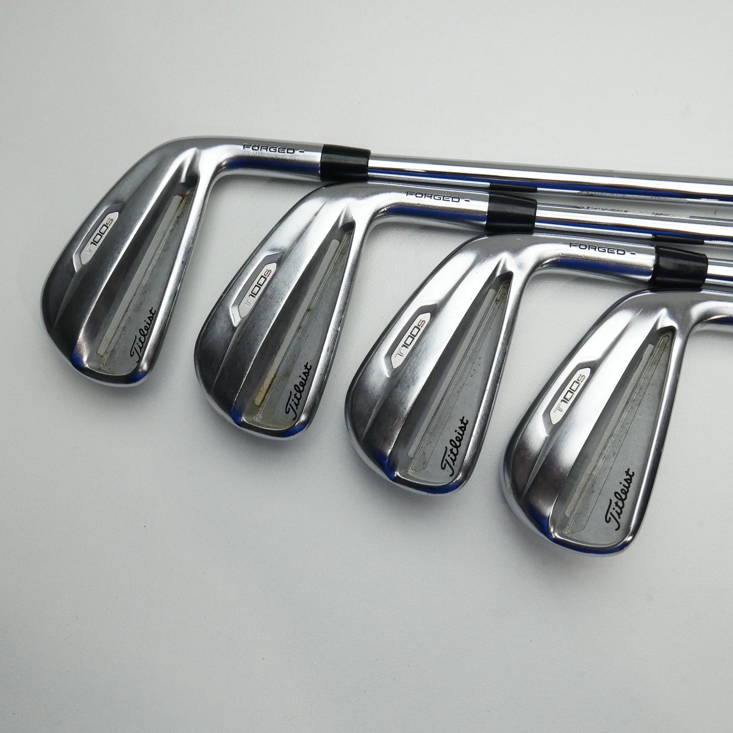 Used Titleist T100S 2021 Iron Set / 4 - PW / Stiff Flex