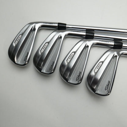 Used Titleist T100S 2021 Iron Set / 4 - PW / Stiff Flex