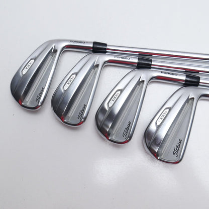 Used Titleist T100S 2021 Iron Set / 4 - PW / Stiff Flex
