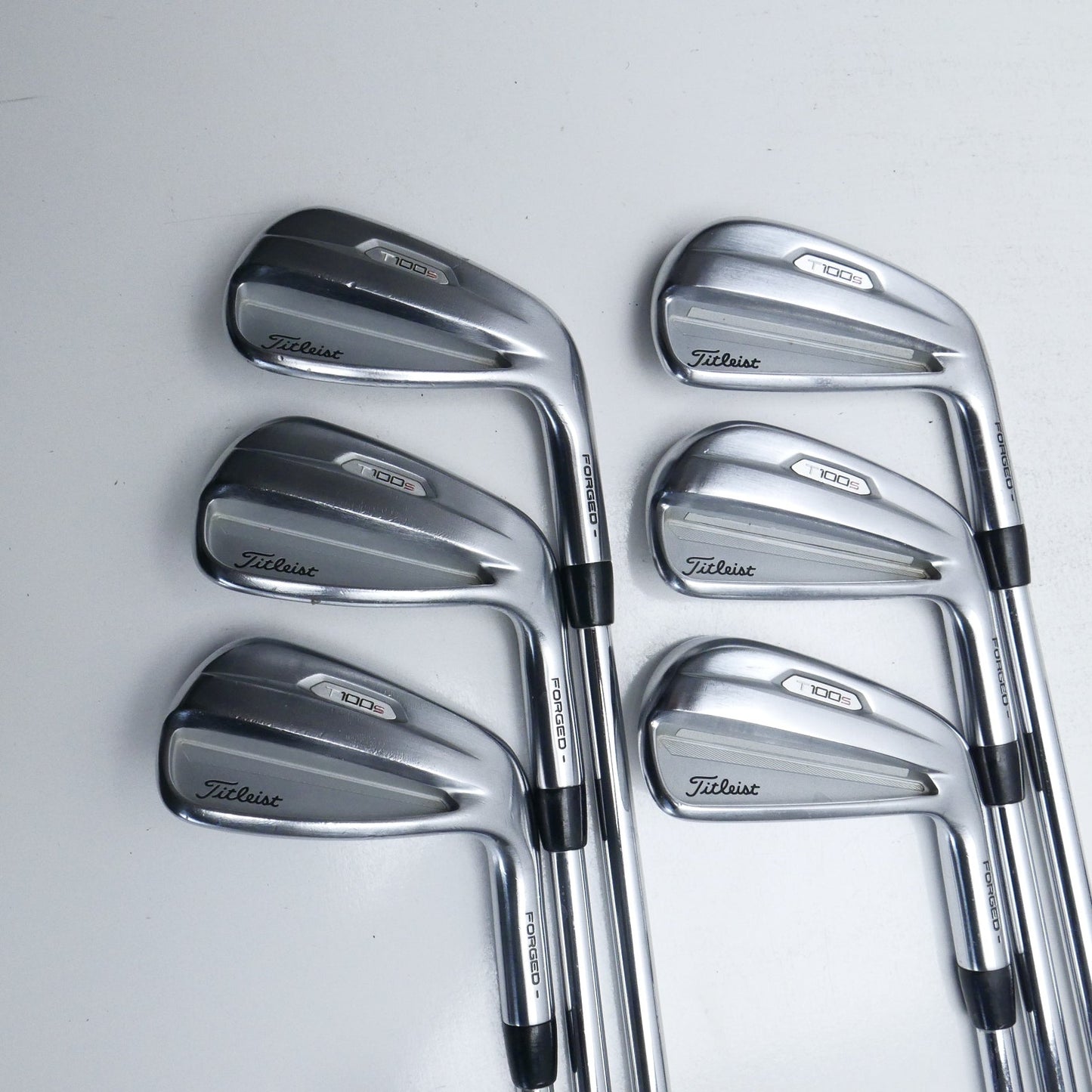 Used Titleist T100S 2021 Iron Set / 5 - PW / X-Stiff Flex