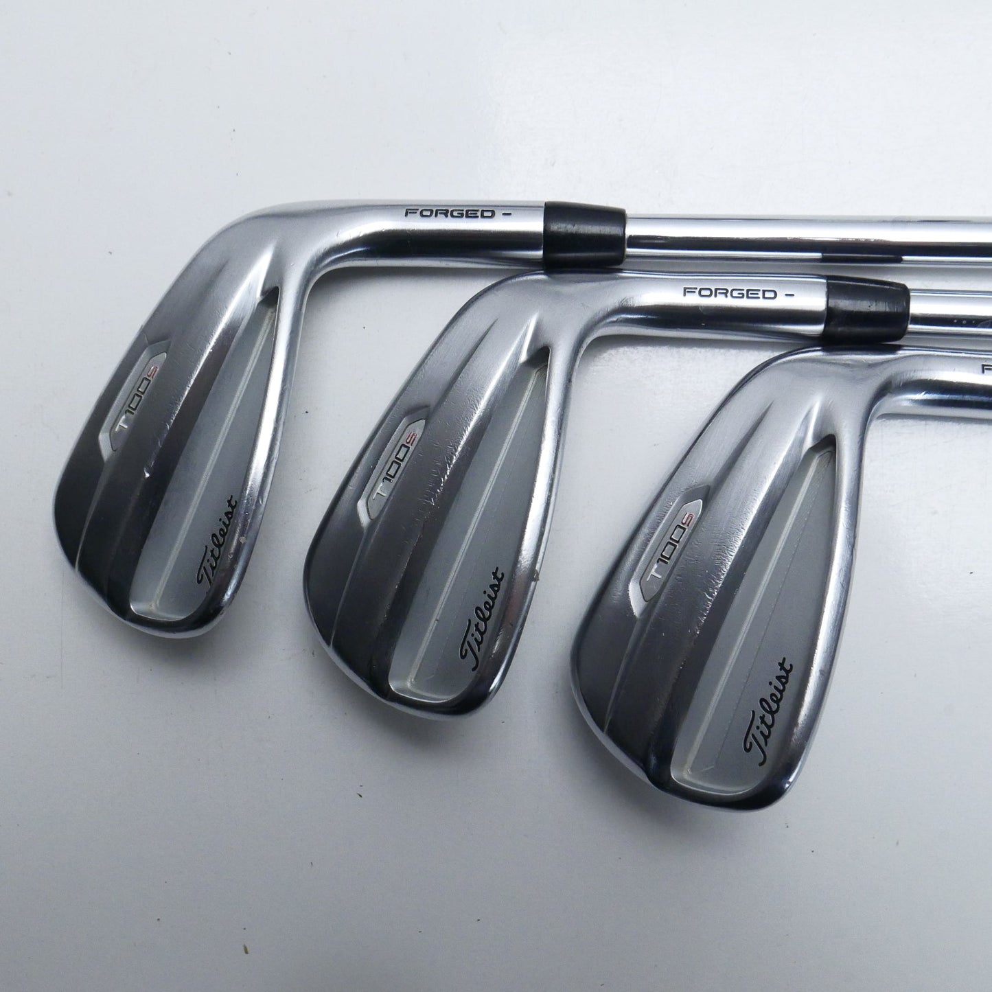 Used Titleist T100S 2021 Iron Set / 5 - PW / X-Stiff Flex