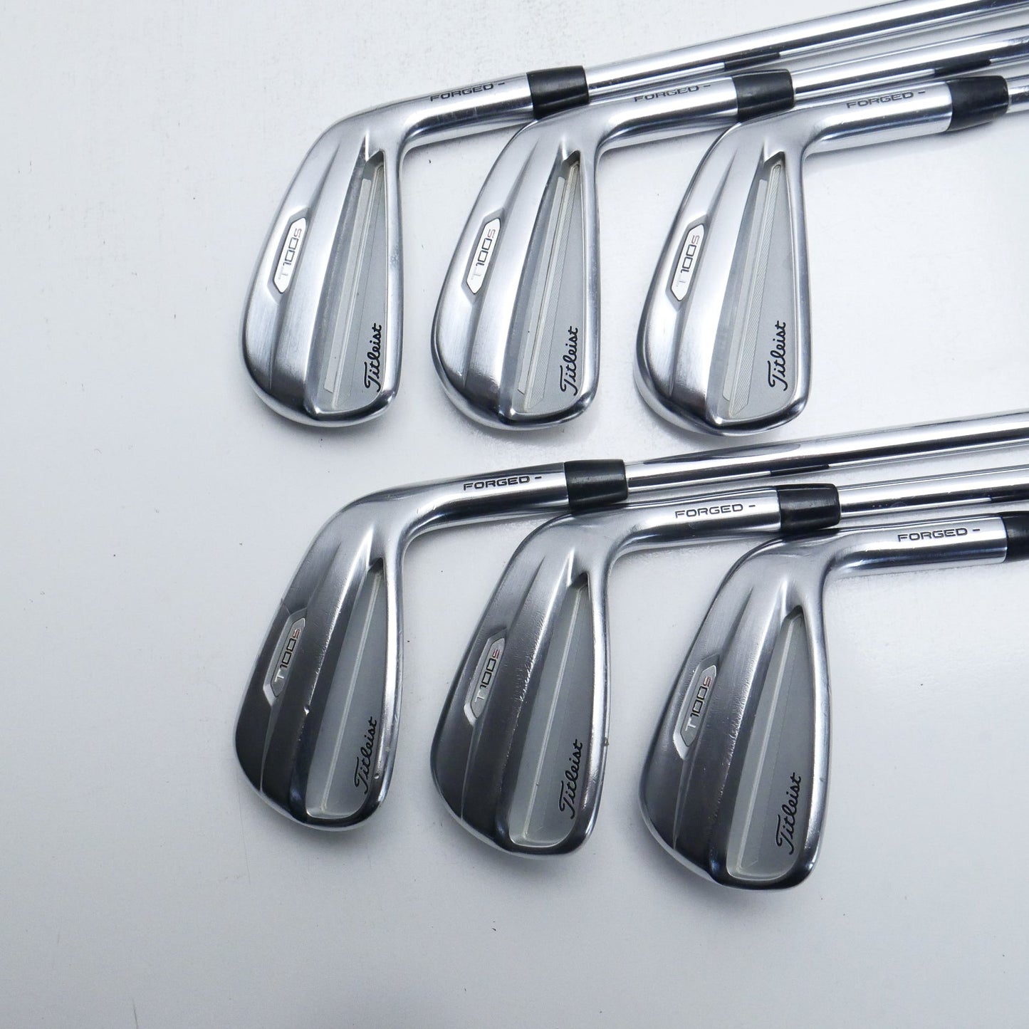 Used Titleist T100S 2021 Iron Set / 5 - PW / X-Stiff Flex