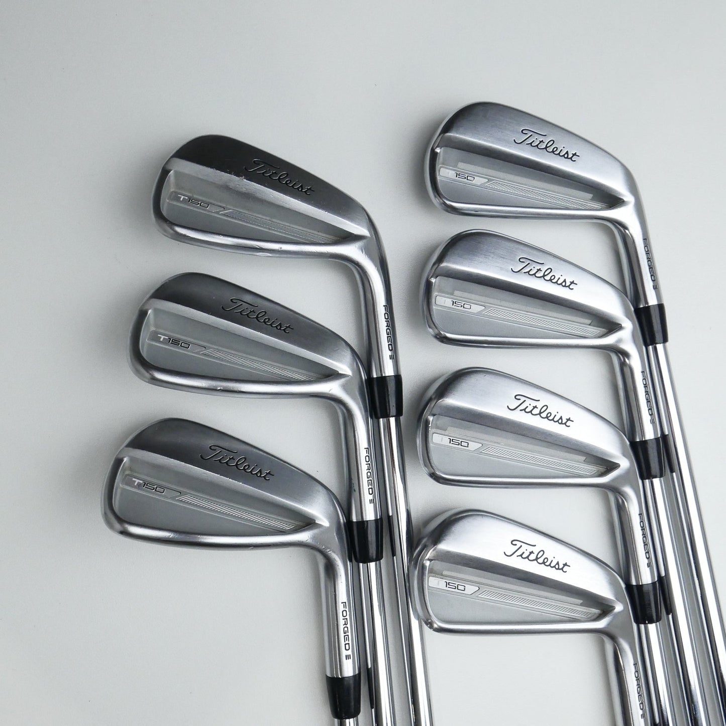 Used Titleist T150 2023 Iron Set / 4 - PW / Stiff Flex