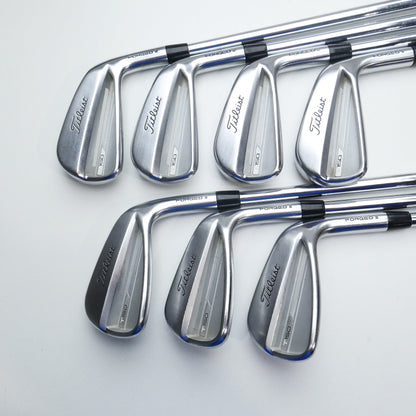 Used Titleist T150 2023 Iron Set / 4 - PW / Stiff Flex