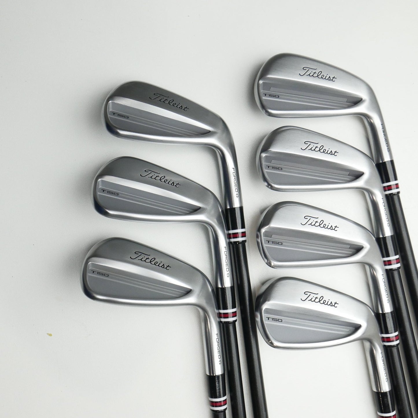 Used Titleist T150 2025 Iron Set / 5 - PW + 48° / Stiff Flex