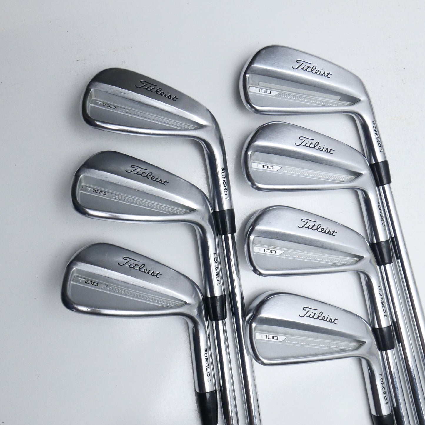Used Titleist T150 23 & T100 23 Combo Iron Set / 4 - PW / X-Stiff Flex
