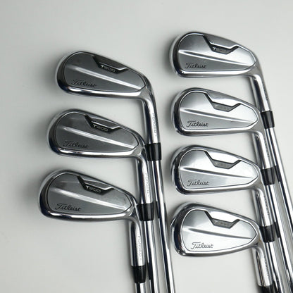 Used Titleist T200 2021 Iron Set / 5 - PW + 48° / Stiff Flex