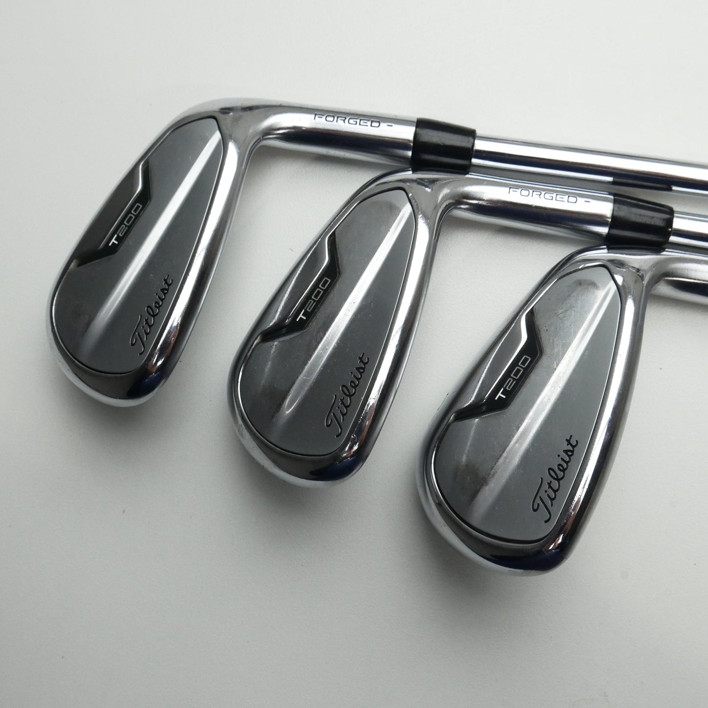 Used Titleist T200 2021 Iron Set / 5 - PW + 48° / Stiff Flex