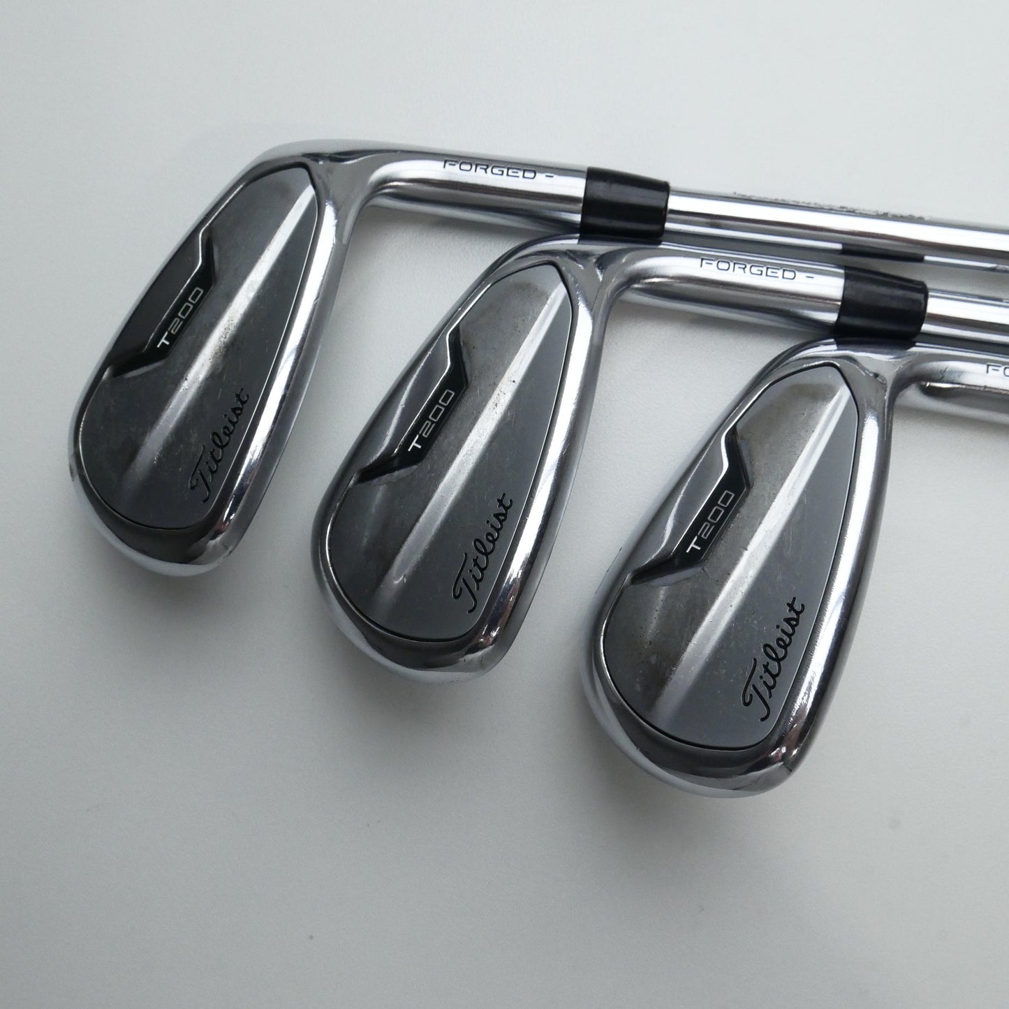 Used Titleist T200 2021 Iron Set / 5 - PW + 48° / Stiff Flex