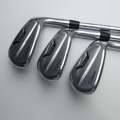 Used Titleist T200 2021 Iron Set / 5 - PW + 48° / Stiff Flex