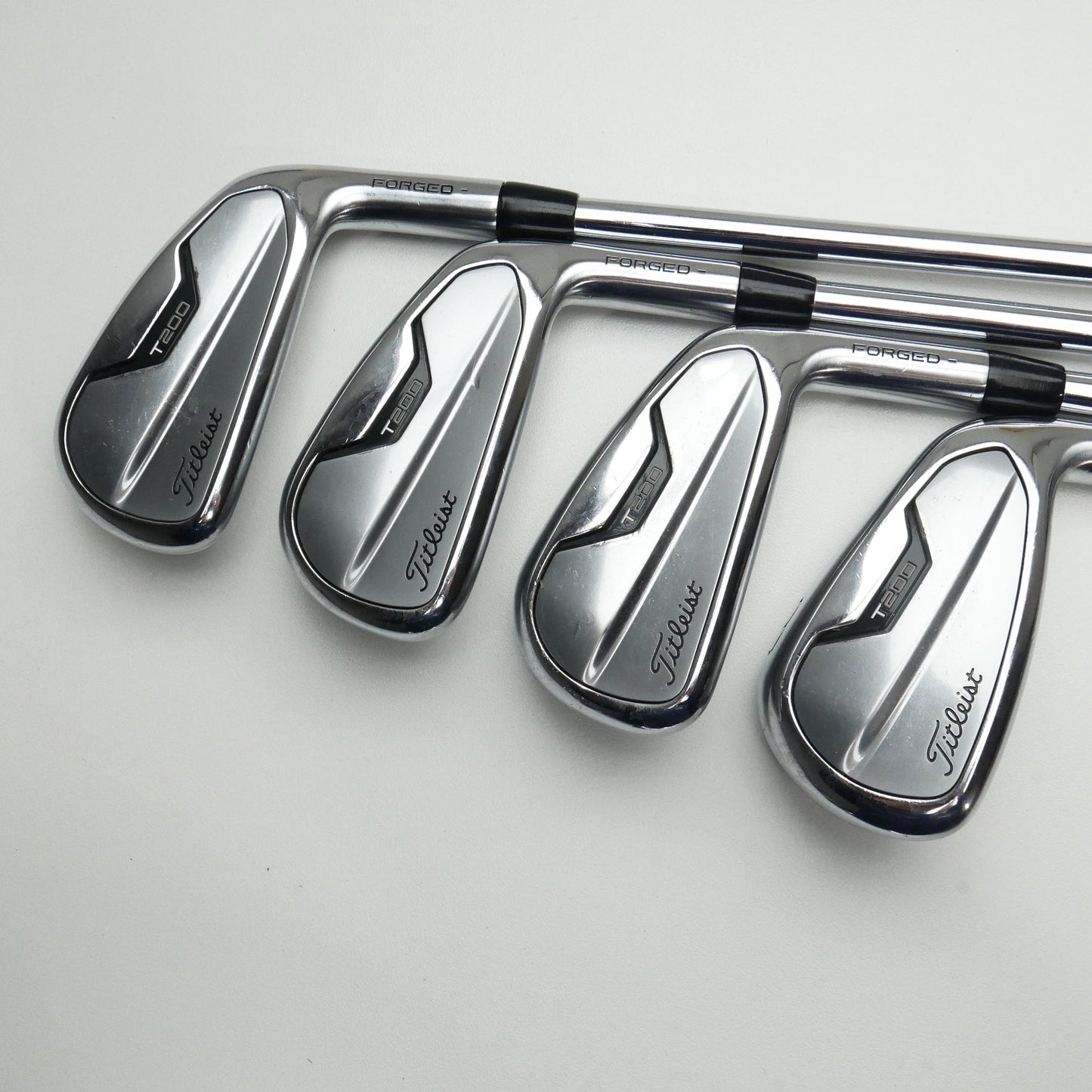 Used Titleist T200 2021 Iron Set / 5 - PW + 48° / Stiff Flex