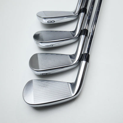 Used Titleist T200 2021 Iron Set / 5 - PW + 48° / Stiff Flex