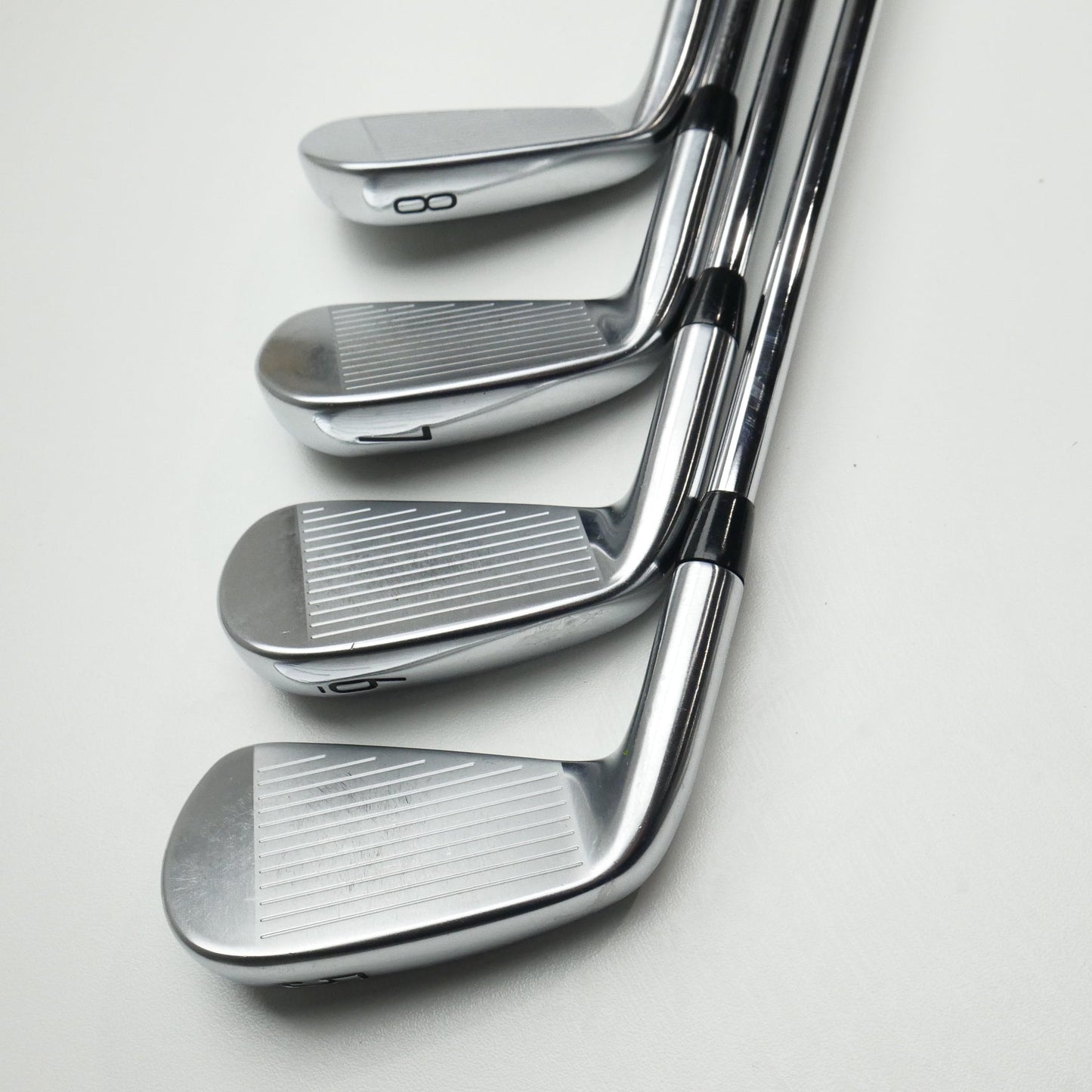 Used Titleist T200 2021 Iron Set / 5 - PW + 48° / Stiff Flex