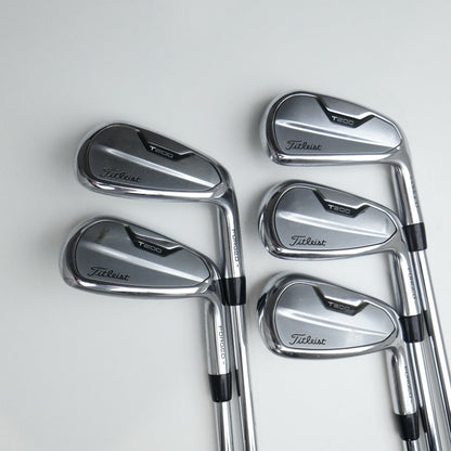 Used Titleist T200 2021 Iron Set / 7 - PW + 48° / Stiff Flex
