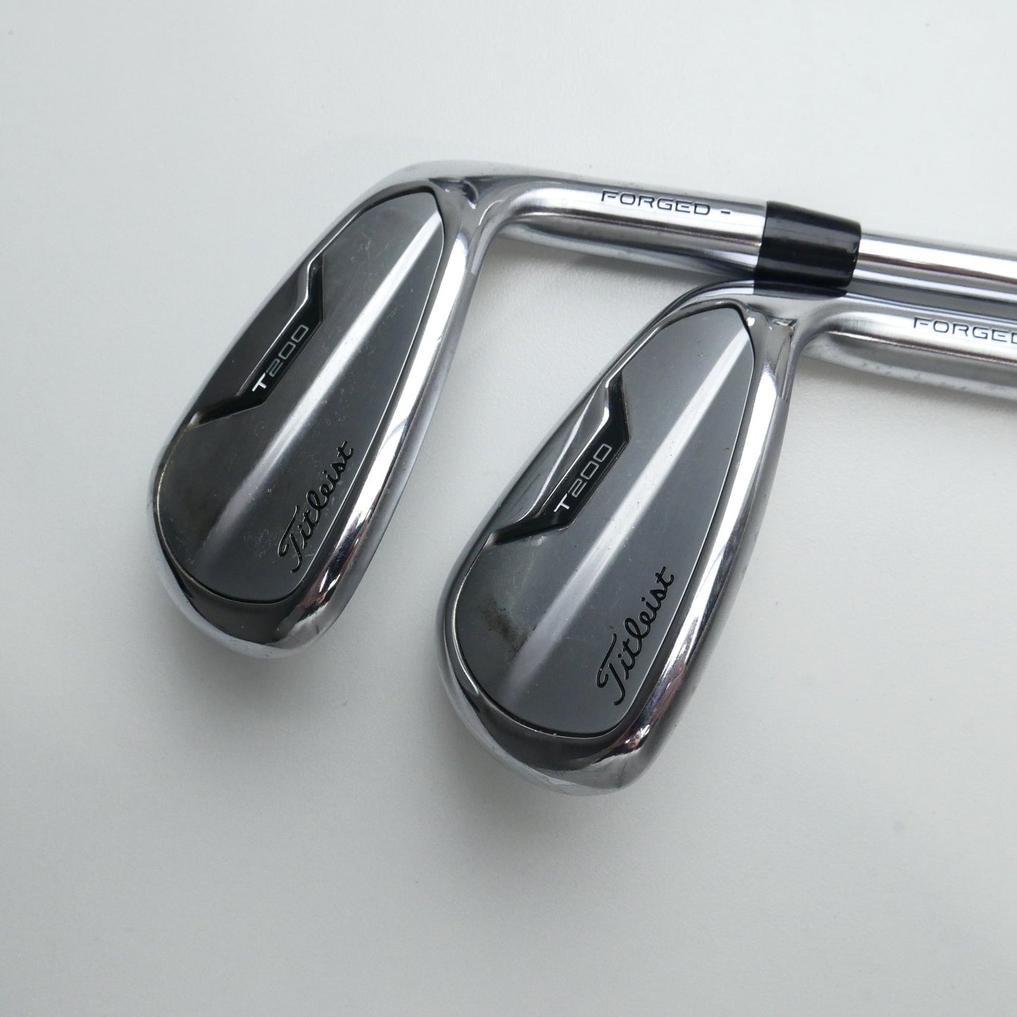 Used Titleist T200 2021 Iron Set / 7 - PW + 48° / Stiff Flex