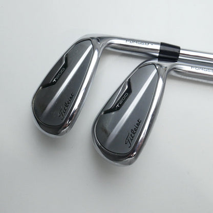 Used Titleist T200 2021 Iron Set / 7 - PW + 48° / Stiff Flex
