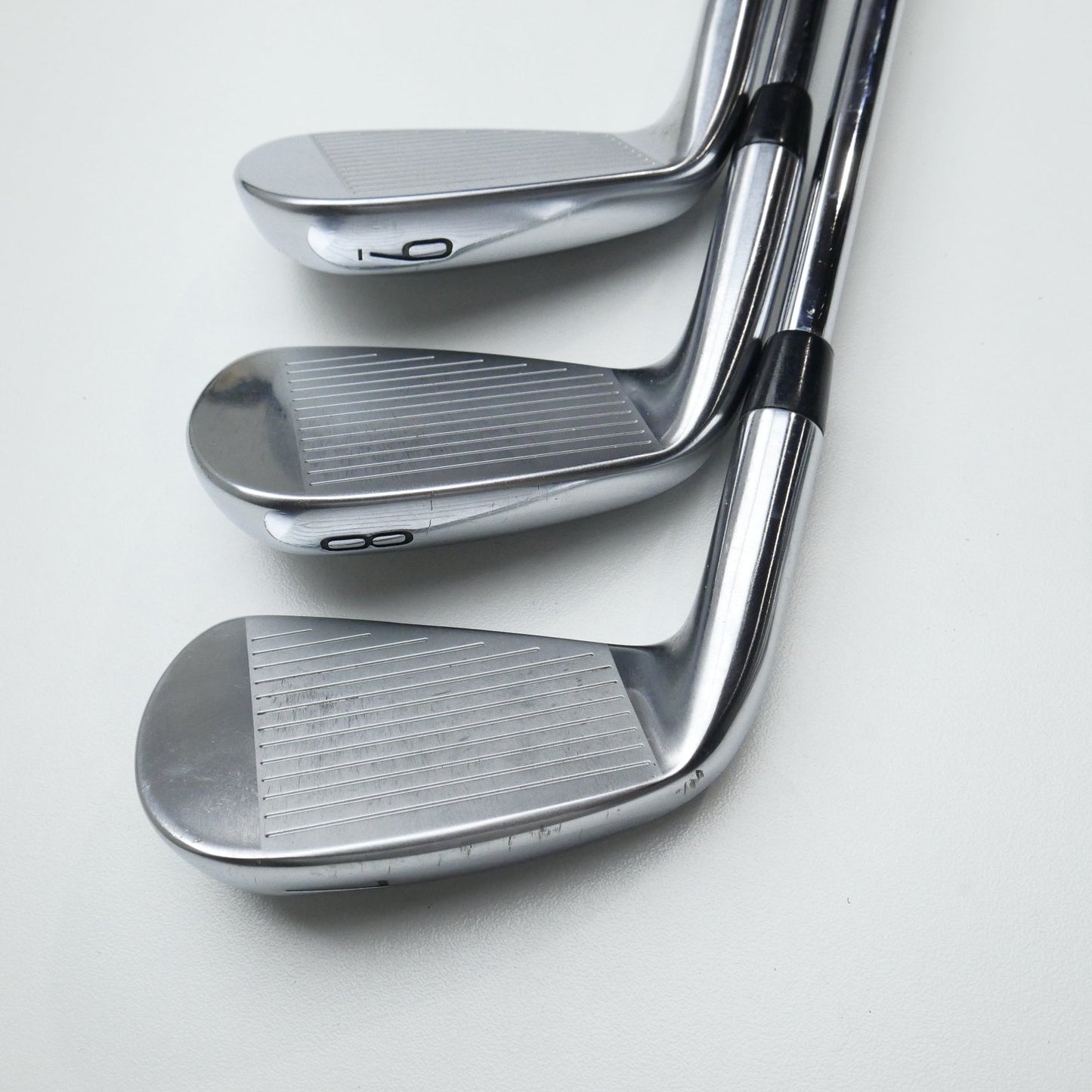 Used Titleist T200 2021 Iron Set / 7 - PW + 48° / Stiff Flex