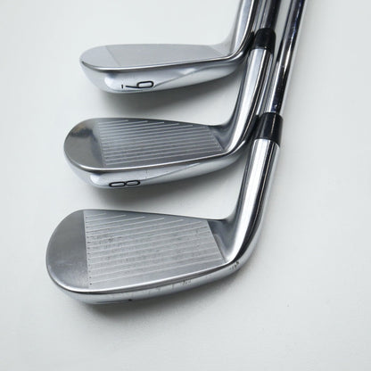 Used Titleist T200 2021 Iron Set / 7 - PW + 48° / Stiff Flex