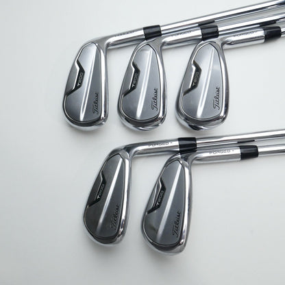 Used Titleist T200 2021 Iron Set / 7 - PW + 48° / Stiff Flex