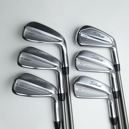 Used Titleist T200 & T100 2023 Combo Iron Set / 5 - PW / Stiff Flex