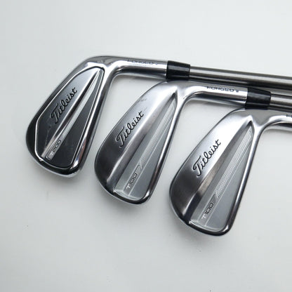 Used Titleist T200 & T100 2023 Combo Iron Set / 5 - PW / Stiff Flex
