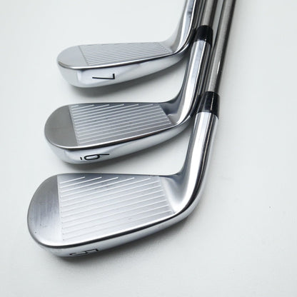 Used Titleist T200 & T100 2023 Combo Iron Set / 5 - PW / Stiff Flex