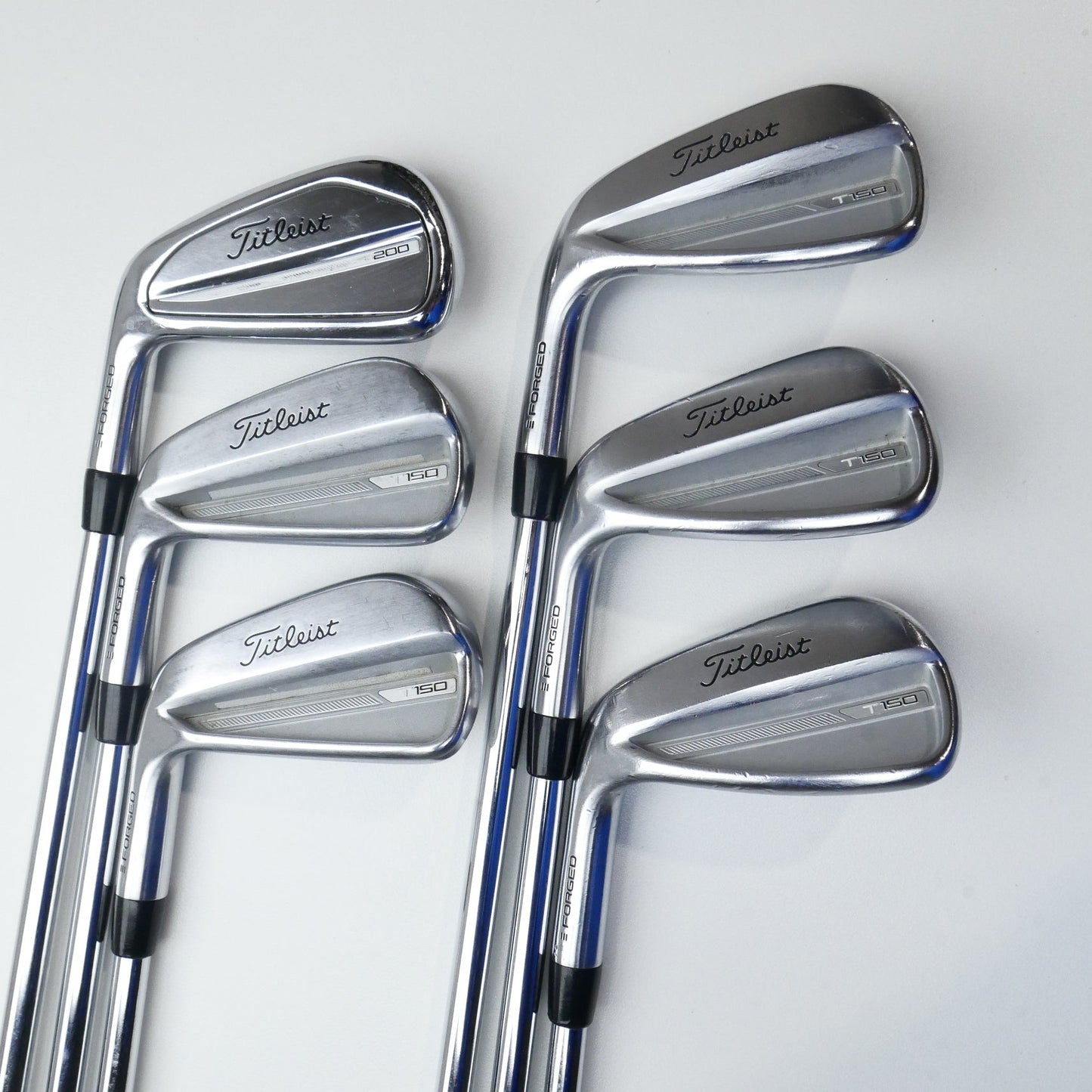 Used Titleist T200 & T150 2023 Combo Iron Set / 5 - PW / Regular / Left-Handed
