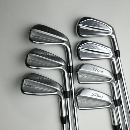 Used Titleist T200 & T150 2023 Iron Set / 4 - PW / Stiff Flex