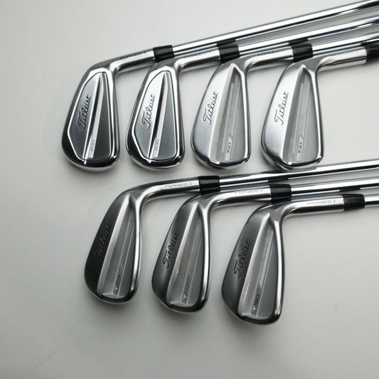 Used Titleist T200 & T150 2023 Iron Set / 4 - PW / Stiff Flex