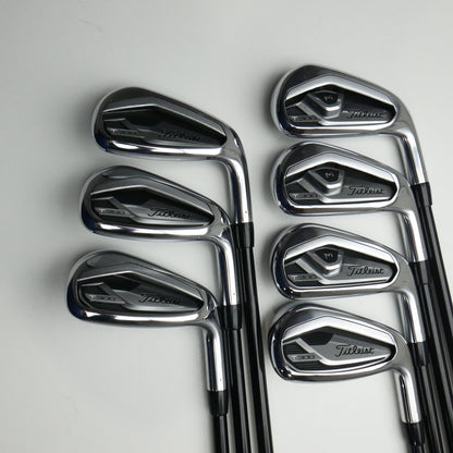 Used Titleist T300 2021 Iron Set / 5 - PW + 48° / A Flex