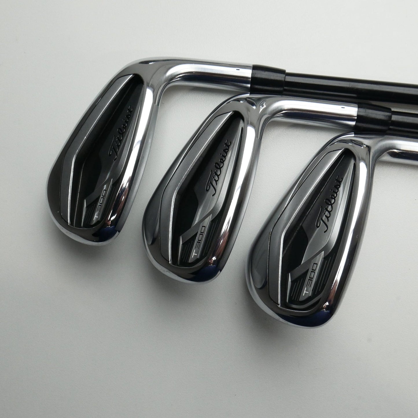 Used Titleist T300 2021 Iron Set / 5 - PW + 48° / A Flex