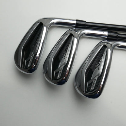 Used Titleist T300 2021 Iron Set / 5 - PW + 48° / A Flex