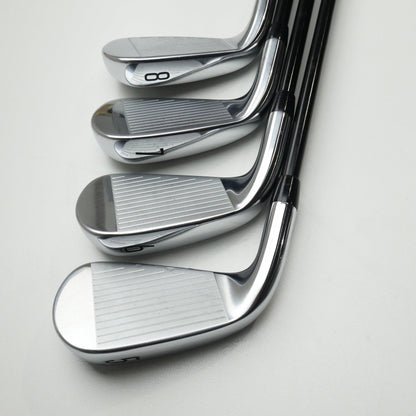 Used Titleist T300 2021 Iron Set / 5 - PW + 48° / A Flex