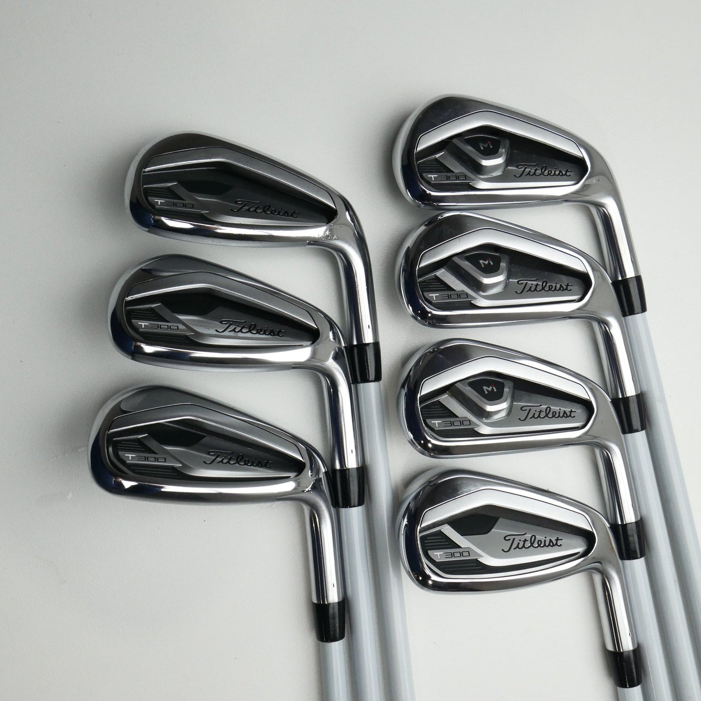 Used Titleist T300 2021 Iron Set / 5 - PW + 48° / Ladies Flex