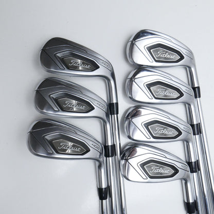 Used Titleist T400 Iron Set / 5 - PW + 49° / Regular Flex