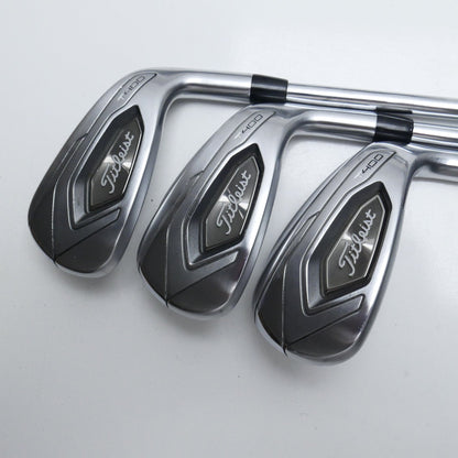 Used Titleist T400 Iron Set / 5 - PW + 49° / Regular Flex