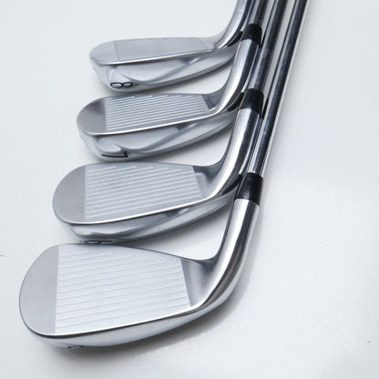 Used Titleist T400 Iron Set / 5 - PW + 49° / Regular Flex