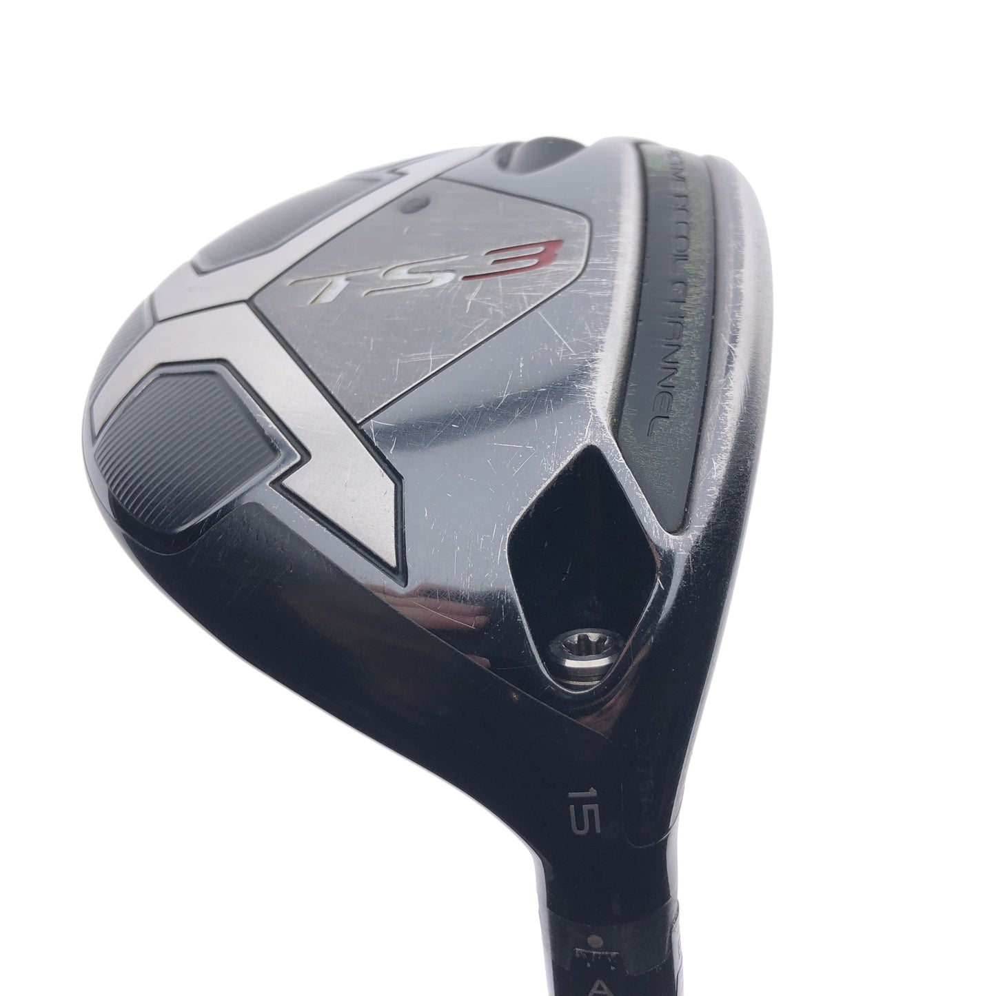 Used Titleist TS3 3 Fairway Wood / 15 Degrees / Stiff Flex