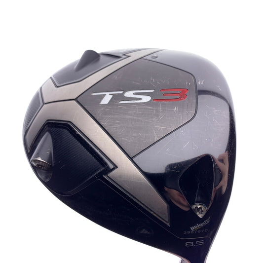 Used Titleist TS3 Driver / 8.5 Degrees / Stiff Flex