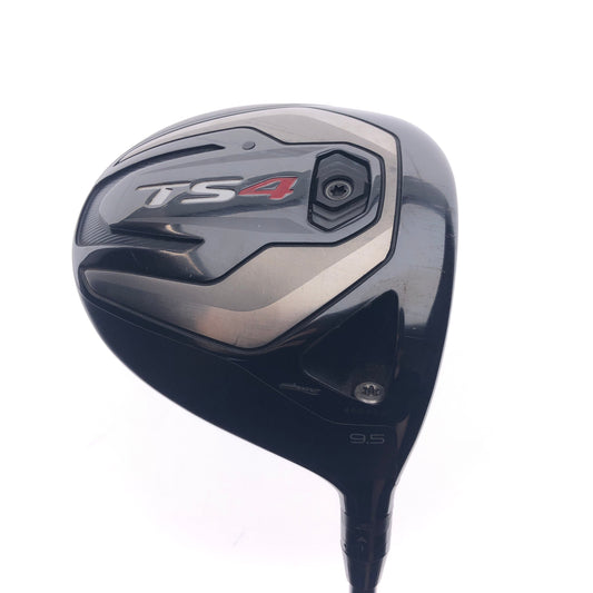 Used Titleist TS4 Driver / 9.5 Degrees / X-Stiff Flex
