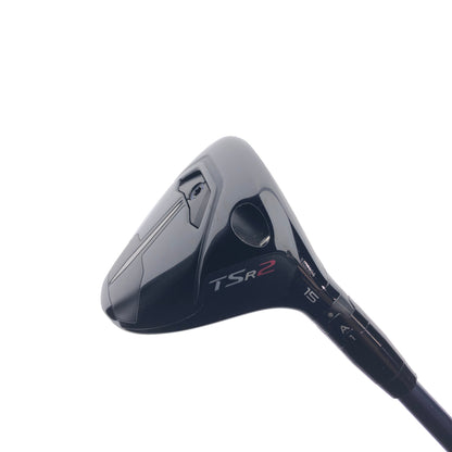 Used Titleist TSR 2 3 Fairway Wood / 15 Degrees / Stiff Flex
