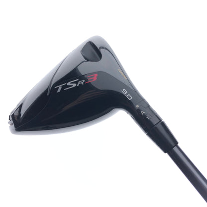 Used Titleist TSR 3 Driver / 9.0 Degrees / Stiff Flex