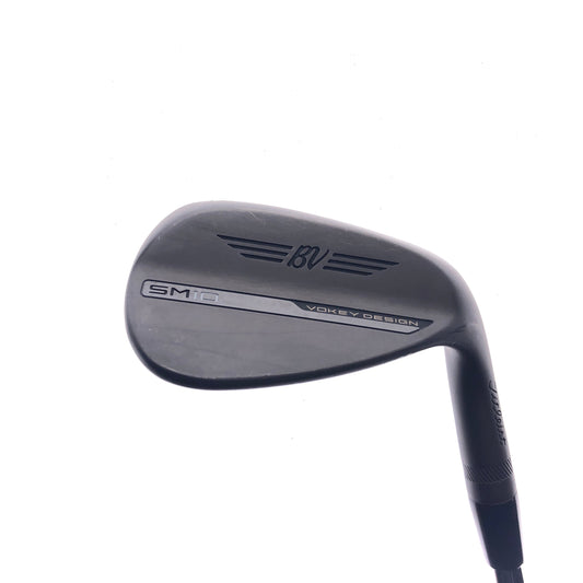 Used Titleist Vokey SM10 Jet Black Gap Wedge / 52.0 Degrees / Wedge Flex