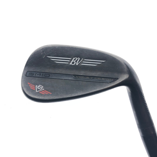 Used Titleist Vokey SM10 Jet Black Pitching Wedge / 46.0 Degrees / Stiff Flex